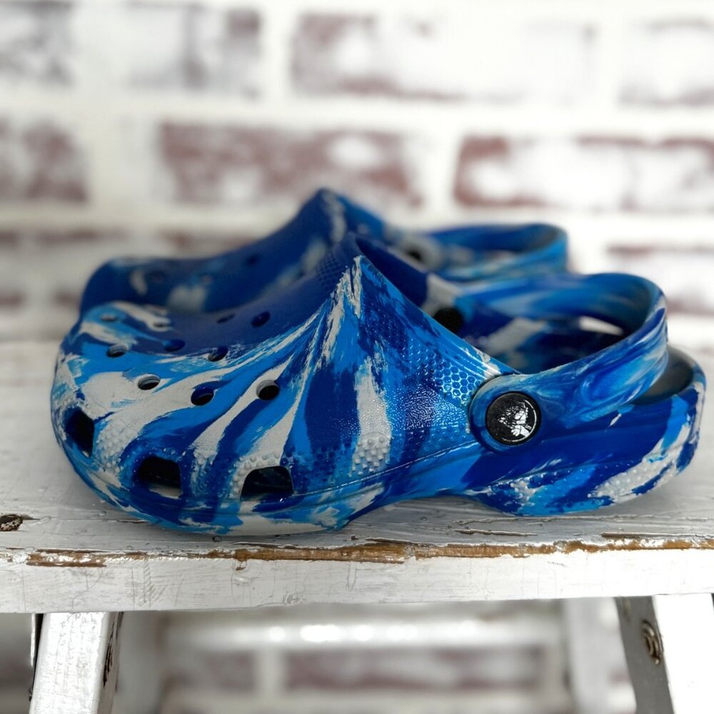 Kids' Marbled Classic Clog size 2